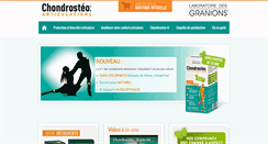 Desktop Screenshot of chondrosteo.fr